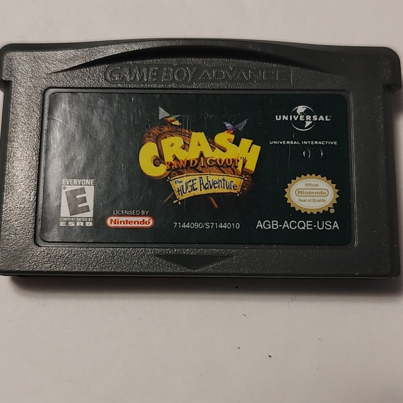 Crash Bandicoot The Huge Adventure Game Boy - Picture 5 of 5